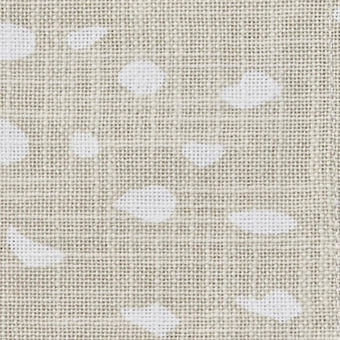 A close up of the fawn spotted pattern on the Fawn Print Napkins